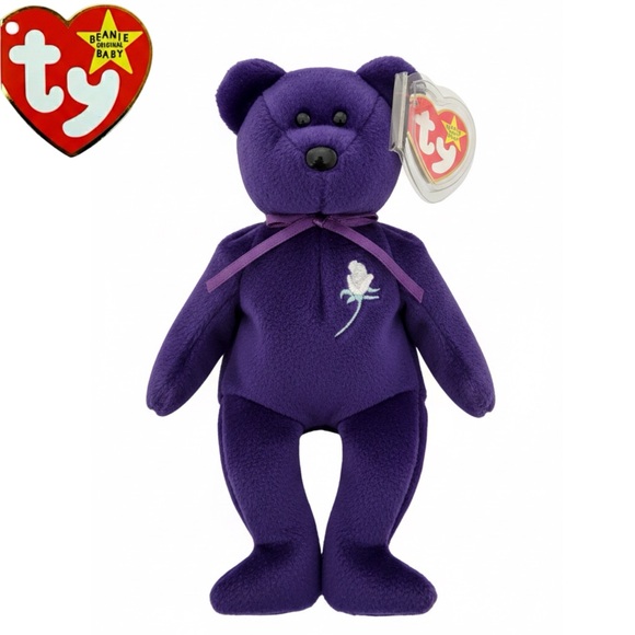 NEW RARE‼️ Ty Beanie Baby Princess Diana 1997 Limited Edition w/TAG ERROR MINT - Picture 5 of 16